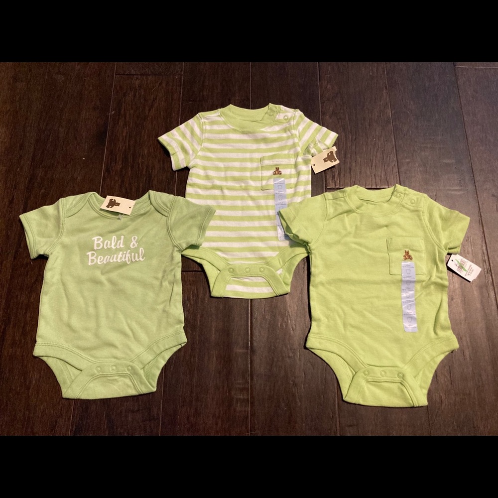 Set of 3 Baby Gap onesies.